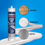 Pegado extremo, sellador para juntas y adhesivo super fuerte.