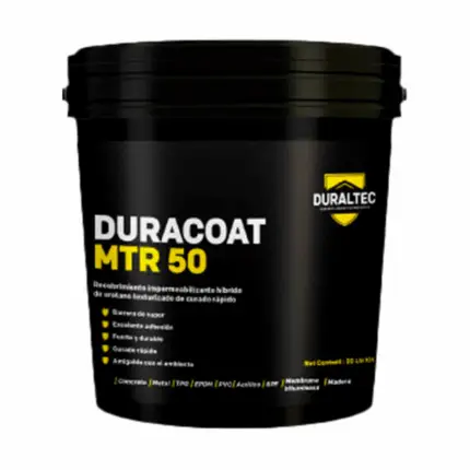 Impermabilizante híbrido que se puede aplicar en húmedo. Él único que soporta humedad en Guatemala. Premium.