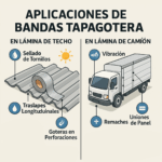 BANDA TAPAGOTERAS DE ASFALTO ALUMINIZADA FLEXIBLE AUTOADHESIVA Guatemala