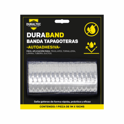 BANDA TAPAGOTERAS DE ASFALTO ALUMINIZADA FLEXIBLE AUTOADHESIVA Guatemala